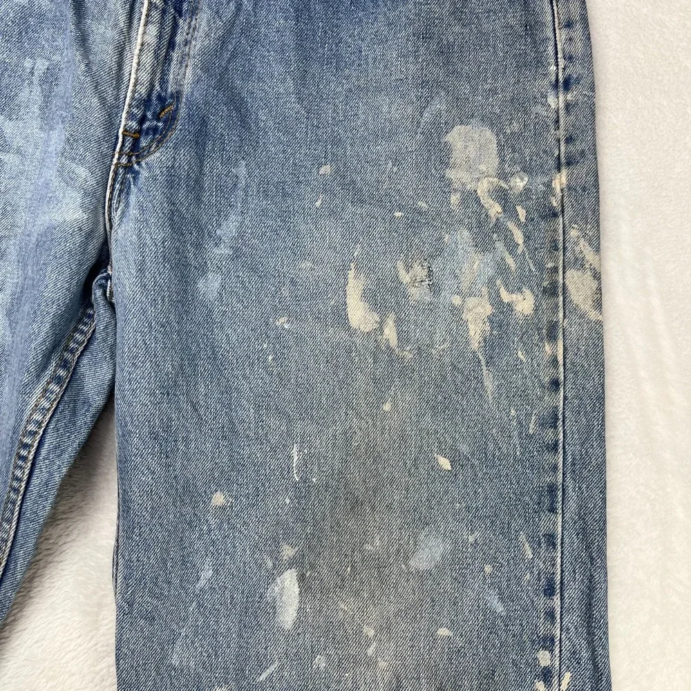 Vintage Levi's 550 Relaxed Fit Jeans Men's Blue Denim Straight Zip Fly - 34X33‎